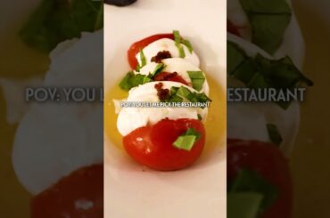 He let me pick the restaurant 🥂