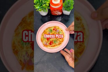 Street style Italian cheese pizza | Home made #shorts #ytshorts #recipe #vlog #foodvlog