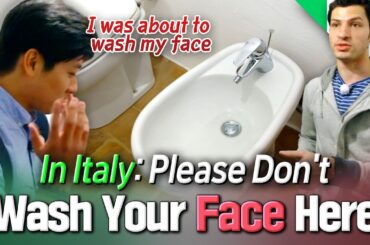 Places in Italy Where You Absolutely Can't Wash Your Face 🤣🤣🤣
