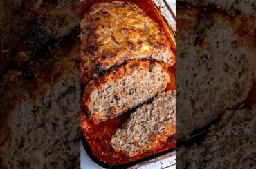 The Most DELICIOUS Italian Meatloaf You Will EVER Have!