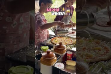 Pizza and wine 🥂#niphawinery#wine#woodfiredpizza