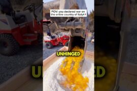 The Final Boss of Italian Cooking 🤌 #shorts #lasagna #construction