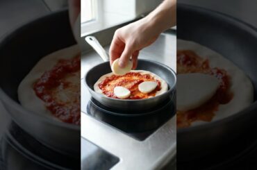 Pizza Margherita ASMR | Satisfying Italian Cooking Sounds 😍#PizzaMargherita#ItalianFood#FoodASMR