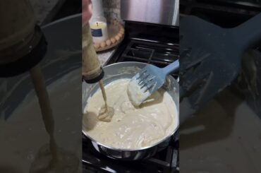 Garlic Parmesan Chicken Pasta! Comment “recipe” and I’ll send it to you! 🔥 #recipe #pasta.