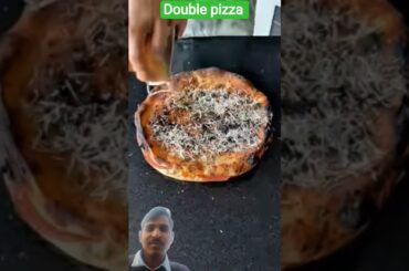 Double stacked pizza 🍕 #trending #cooking #cooking