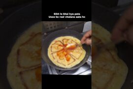 Viral Egg Pizza #shorts #recipe #relatable #egg #pizza