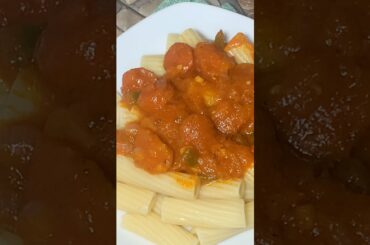 Creamy Tomato Pasta Recipe. Tomato Sauce Pasta. Authentic Homemade Italian Marinara
