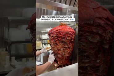 MY FAVORITE RESTAURANTS IN ORANGE COUNTY & SAN DIEGO! 🐟 #bestfoodinsandiego #bestfoodinorangecounty