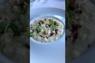 Lunch at Mirabelle | Raw Fish, Caviar, Castelmagno Risotto & Signature Dessert