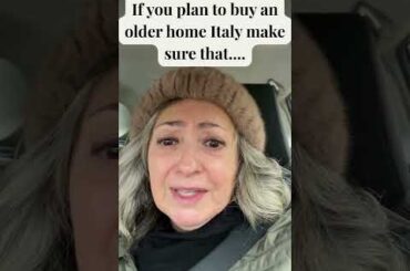 When buying an old house in Italy #expatsinitaly #movetoitaly#livinginitaly #homeimprovement #italy