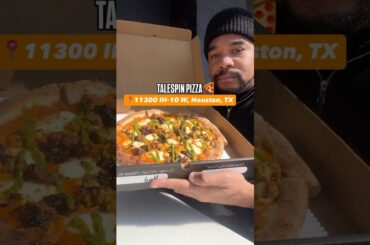 TALESPIN PIZZA 🍕 (HOUSTON, Tx) #pizza #houstoncuisine #houstonfood