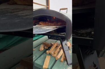 Crispy bottom + perfect top… at the same time. 🔥 Bertello SimulFIRE 16" Rotating Outdoor Pizza Oven