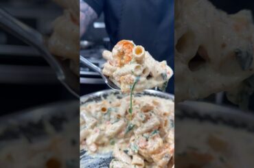 Health Protein Packed Shrimp Alfredo #makeithappen #cooking