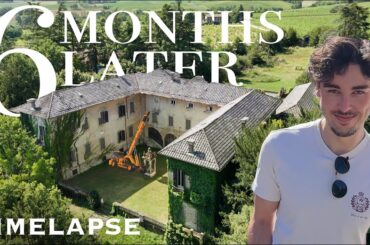 We Bought an Abandoned Italian Palace! First 6 months renovation TIMELAPSE