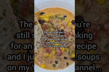 It's SOUP weather for sure! #recipes