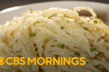 The Dish Recipe: Try lemon pesto spaghetti for a classic taste of Italy