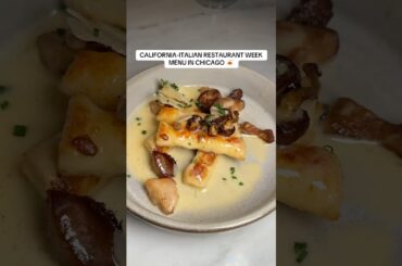 BEST BANG FOR BUCK SPOT IN CHICAGO FOR RESTAURANT WEEK!🍝 #ellaellichicago #chicagorestaurantweek