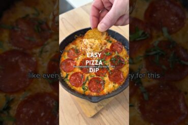 EASY PIZZA DIP | @elliotts.kitchen