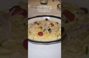 Tuscan - Italian- Dinning Room on Celebrity Excel #tuscan #celebritycruises #celebrityexcel #cruise