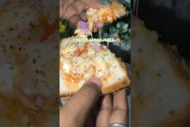 CHEESY BREAD PIZZA 🍕📸✨ DOUBLE DECKER PIZZA 🍕😋#viral #trendingshorts #food #recipe #cooking #easyreci