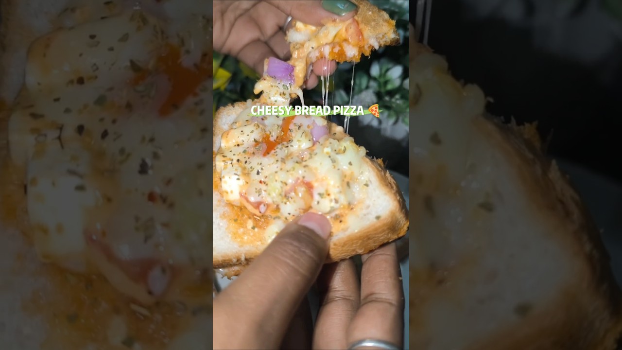 CHEESY BREAD PIZZA 🍕📸✨ DOUBLE DECKER PIZZA 🍕😋#viral #trendingshorts #food #recipe #cooking #easyreci CHEESY BREAD PIZZA 🍕📸✨ DOUBLE DECKER PIZZA 🍕😋#viral #trendingshorts #food #recipe #cooking #easyreci