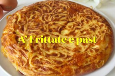 Cucina in silenzio- in the Silence of Cooking | Pasta Frittata from Tradition and the Soul of Naples