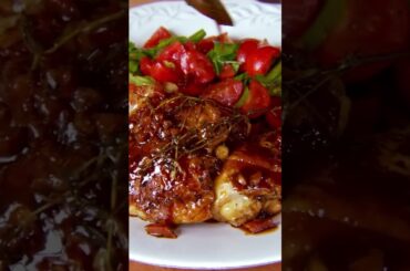Chicken with Balsemic Vinegar and Cherry Tomato | Gino's Italian Escape  #cooking #food #chef