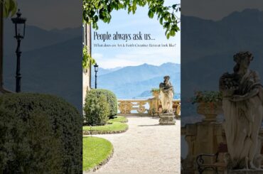 Come join us on the shores of Lake Como, Italy this summer!#artandfaith #creativeretreat #lakecomo
