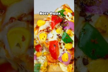 Only 5 Minute Pizza Recipe♥️#shorts #trending #pizza #rotipizza #shortvideo #recipe #viral #ytshorts