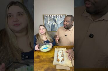 Domino’s Lunch Swap...we clearly have trust issues 😑 #dominos #pizza #lunch #foodchallenge #couple