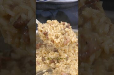 El risotto NO se remueve