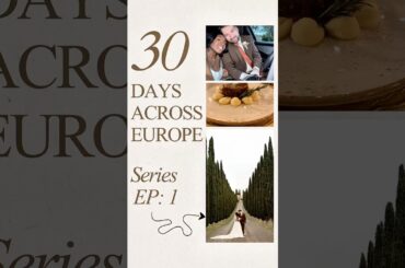 30 days across Europe Episode 1: Florence, Italy￼