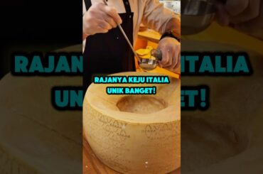 Rajanya keju Italia. #faktaunik #faktamenarik #kuliner