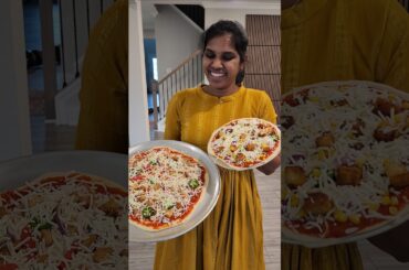 ✨️USA Vlog 240 | Homemade Pizza Recipe from Scratch | Chicken / Veg Pizza #shorts #diy #recipe #2026