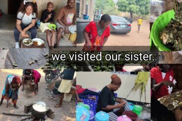 VISITING OUR ITALY SISTER // COOKING 🔪 OUR AFRICAN DELICACY/ AFRICAN HAPPY FAMILY.