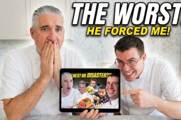 Chef James FORCED Me to React to These INSANE Chef Showdowns