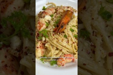Creamy Shrimp Jungkok Pasta #masakyuk #recipe #belajarmasakyuk