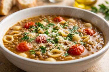 One Pot, Maximum Flavor | The Italian Lentil Soup That Tastes Like Restaurant Quality