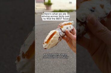 Sicilian food just hits different #sicily #foodshorts #foodietravel