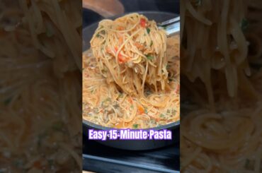 WHITE WINE PASTA | EASY 15-MIN WEEKNIGHT MEAL