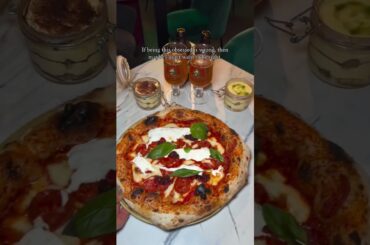 Best Italian Pizza in London 🤩🍕  #italianfood #shorts