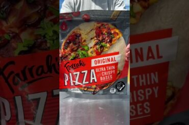 Farrah's peach, prosciutto and buratta pizza 🍕