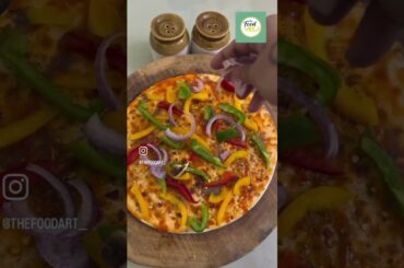 Farmhouse Pizza🍕 #trending #viral #cooking #pizza #pizzalover #shorts #youtube #youtubeshorts #love