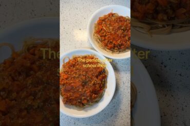 After school spaghetti #fyp #cooking #easydinner #pasta #student
