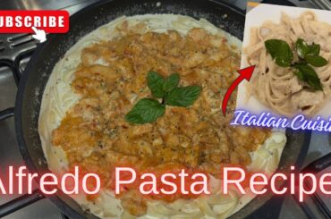 Chicken Alfredo Pasta Recipe | Creamy Pasta 🍝 | Italian Cuisine! #alfredo #pastalover #vloggerlife