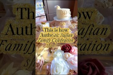 Italian Family Dinner #shortsvideo #italianfood