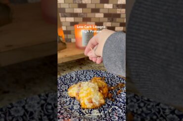 Low Carb Lasagna #food #cooking #cookingvlog #easyrecipe #protein