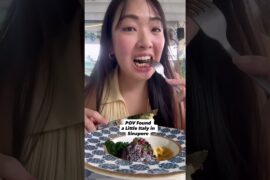 Found a Little Italy in Singapore! Love an al fresco lunch under nice weather #singapore #italy