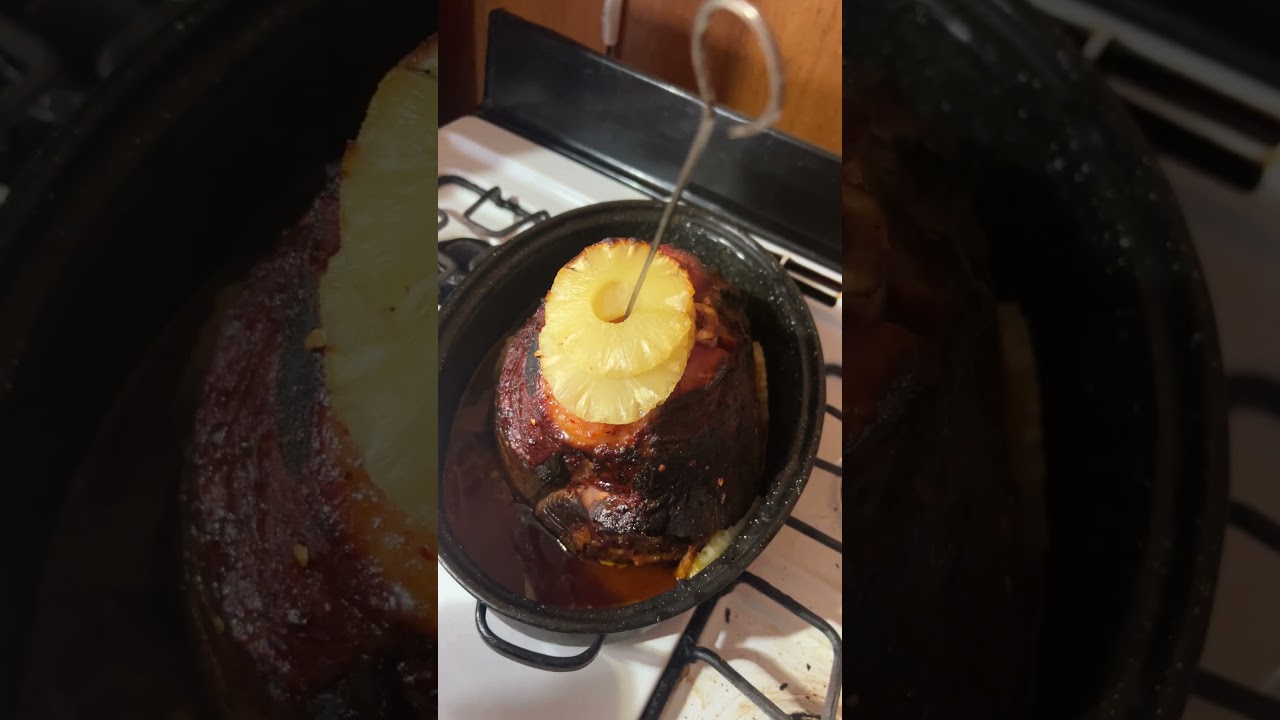 #Glazed #ham #fresh #out the #oven #ready to be #carved! See description for #recipe   #Glazed #ham #fresh #out the #oven #ready to be #carved! See description for #recipe  