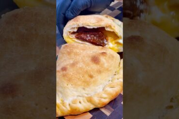 Authentic calzone pizza #italianfood #foodshorts #food #italiancuisine